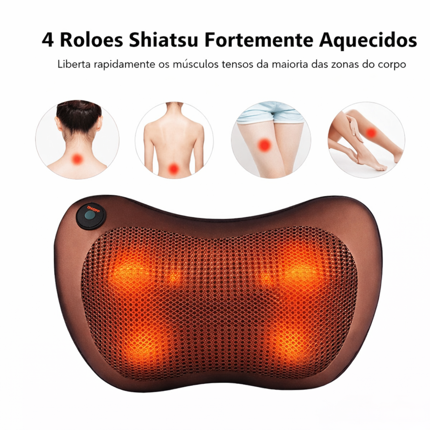 Almofada de massagem relaxante