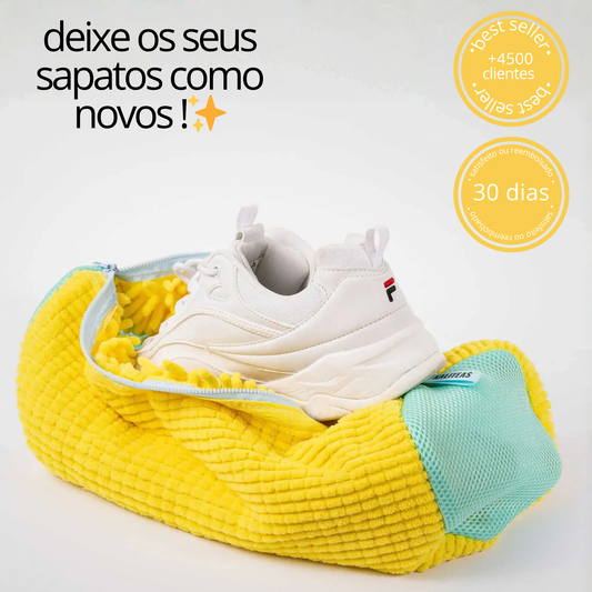 saco de limpeza para sapatos
