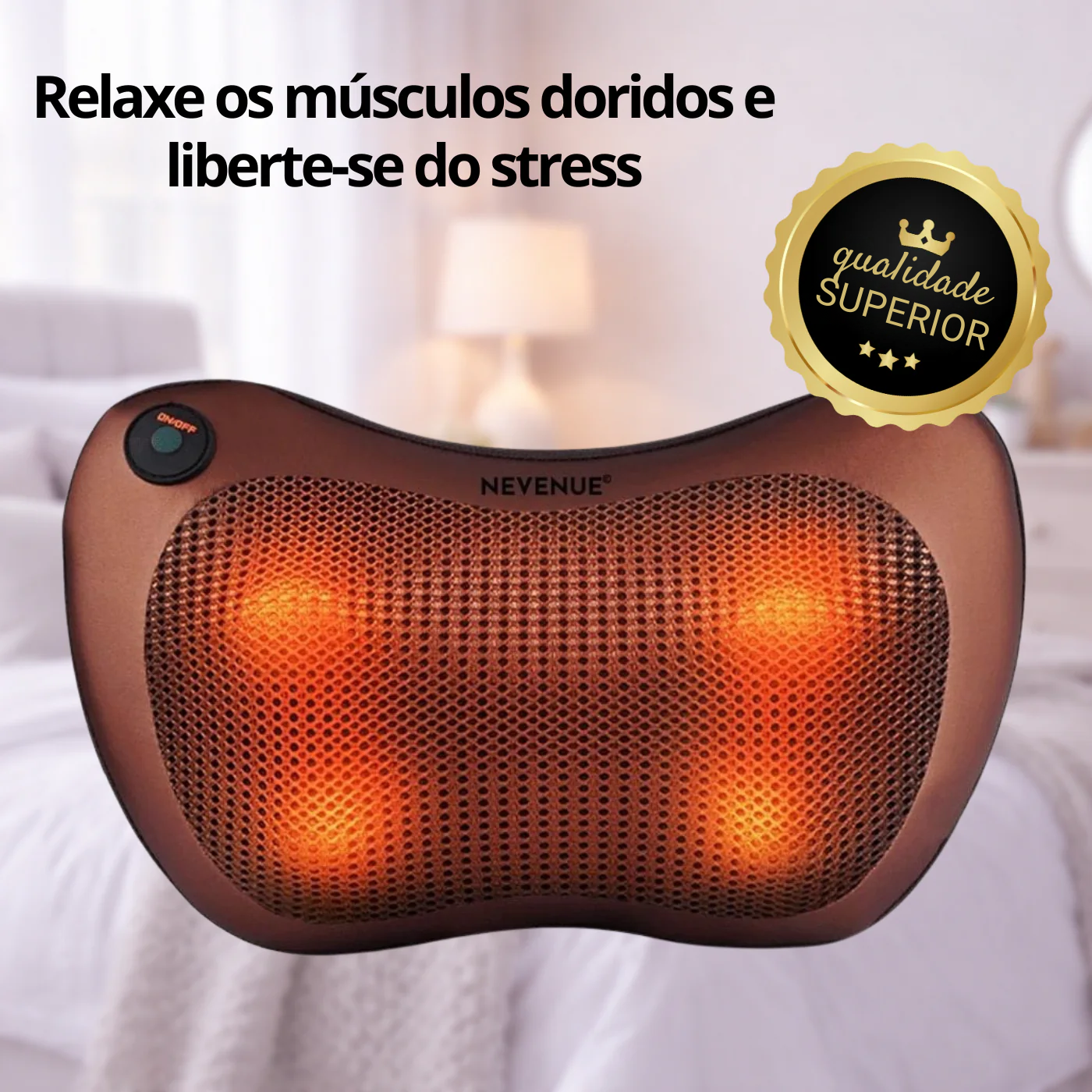 Almofada de massagem relaxante